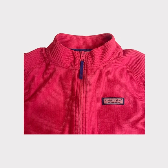 Vineyard Vines Full Zip Textured Light Jacket - Picture 2 of 8